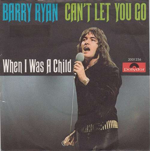 Cover Barry Ryan - Can't Let You Go (7) Schallplatten Ankauf