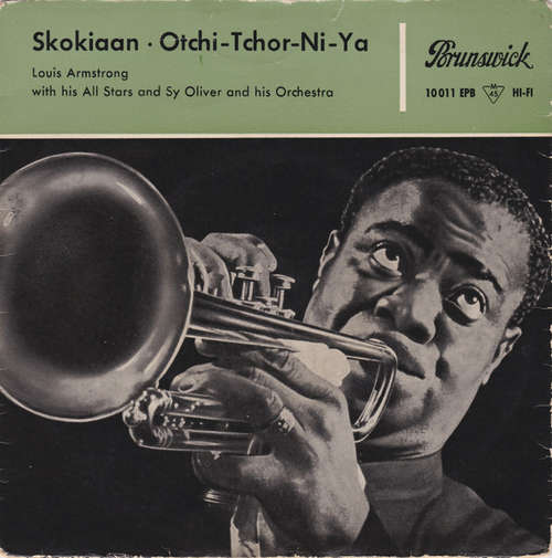 Cover Louis Armstrong - Skokiaan / Otchi-Tchor-Ni-Ya (7, EP, Mono) Schallplatten Ankauf