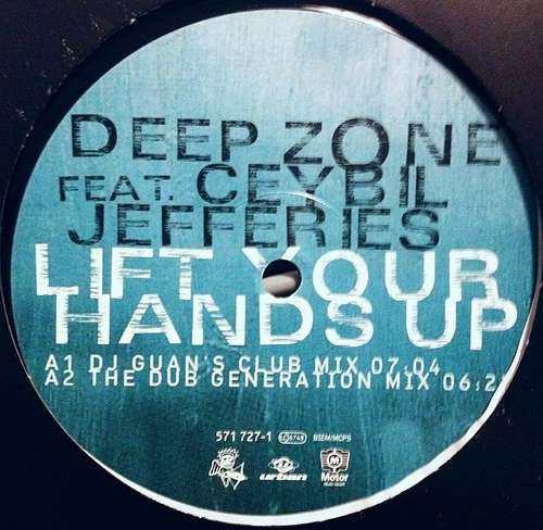 Cover Deep Zone Feat. Ceybil Jefferies - Lift Your Hands Up! (12) Schallplatten Ankauf