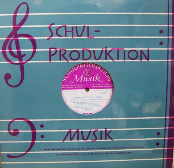 Cover Various - Einführung In Die Neue Musik (LP, Comp) Schallplatten Ankauf