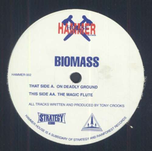 Cover Biomass - On Deadly Ground (12) Schallplatten Ankauf