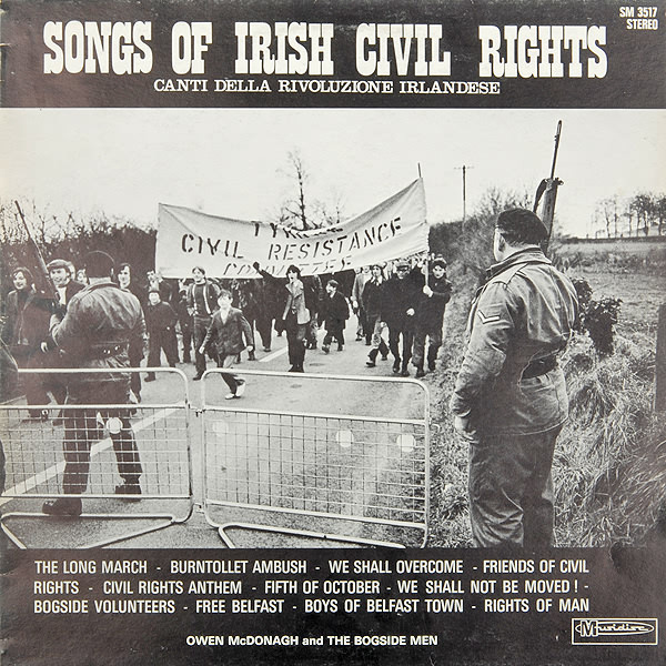 Cover Owen McDonagh And The Bogside Men - Songs Of Irish Civil Rights - Canti Della Rivoluzione Irlandese (LP, Album) Schallplatten Ankauf