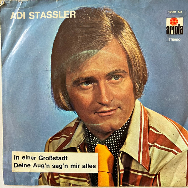 Cover Adi Stassler - In Einer Großstadt (7, Single) Schallplatten Ankauf