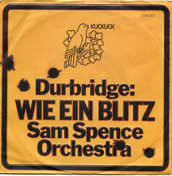 Cover Sam Spence Orchestra - Wie Ein Blitz (7, Single) Schallplatten Ankauf