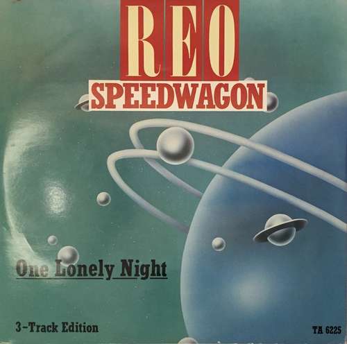 Cover REO Speedwagon - One Lonely Night (12) Schallplatten Ankauf