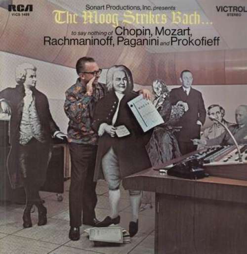 Cover Hans Wurman - The Moog Strikes Bach... (LP) Schallplatten Ankauf