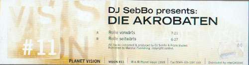 Cover DJ Sebbo* - Rolle Vorwärts (12) Schallplatten Ankauf