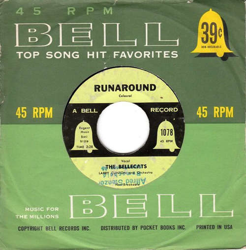 Cover The Bellecats & Larry Clinton And Orchestra* - Runaround / That's What I Like (7) Schallplatten Ankauf