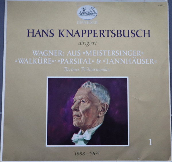 Cover Richard Wagner - Hans Knappertsbusch Dirigiert Wagner: Aus Meistersinger, Walküre, Paresifal & Tannhäuser (LP) Schallplatten Ankauf