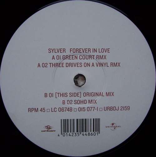 Cover Sylver - Forever In Love (12) Schallplatten Ankauf