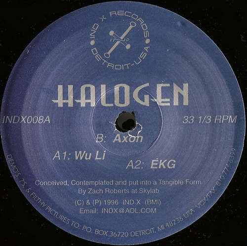 Cover Halogen (2) - Wu Li / EKG / Axon (12) Schallplatten Ankauf