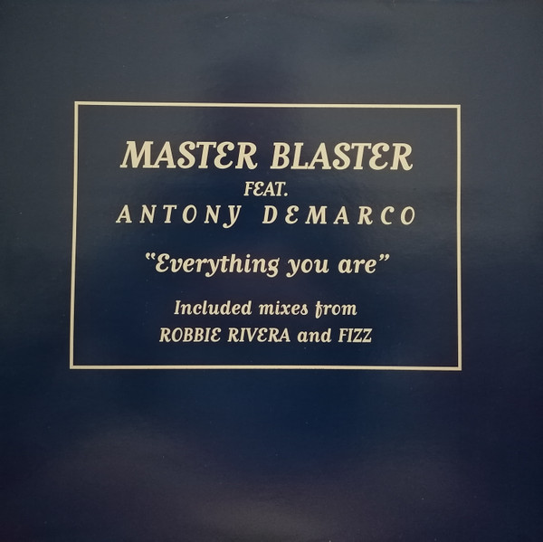 Cover Master Blaster (5) Feat. Antony Demarco - Everything You Are (12) Schallplatten Ankauf
