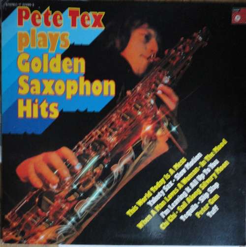 Cover Pete Tex - Plays Golden Saxophon Hits (LP, Album) Schallplatten Ankauf