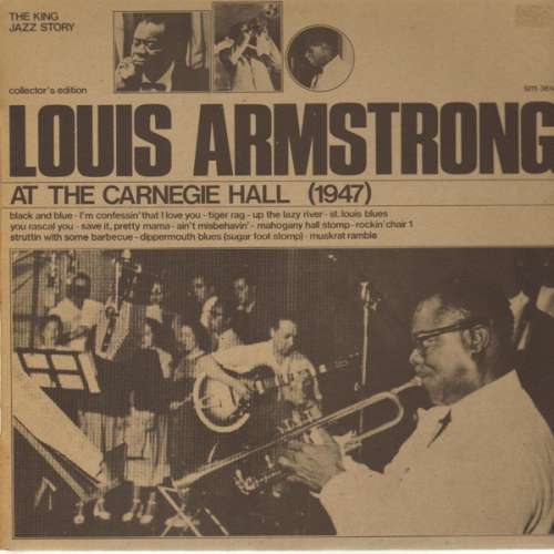 Cover Louis Armstrong - At The Carnegie Hall (LP, Album) Schallplatten Ankauf