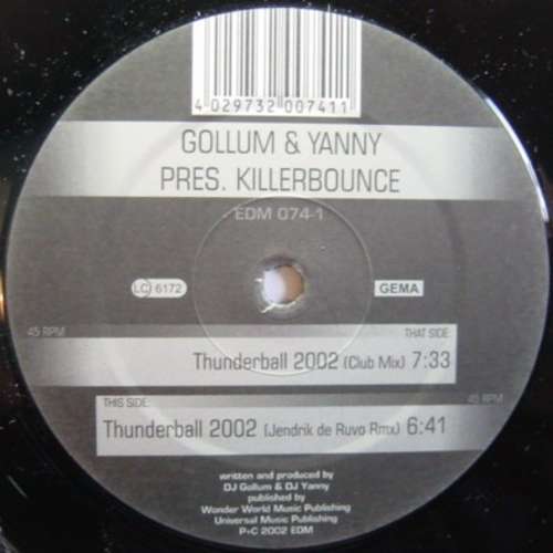 Cover Thunderball 2002 Schallplatten Ankauf