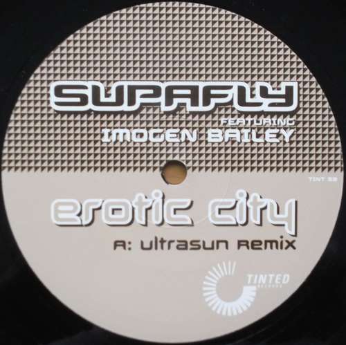 Cover Supafly Featuring Imogen Bailey - Erotic City (12) Schallplatten Ankauf