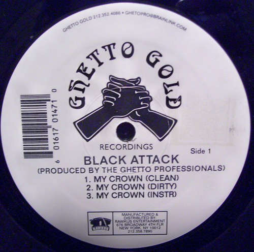 Cover Black Attack - My Crown / Correct Technique (12) Schallplatten Ankauf