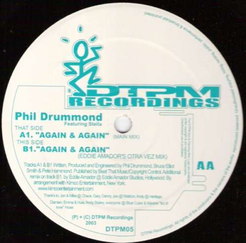 Cover Phil Drummond - Again & Again (12) Schallplatten Ankauf