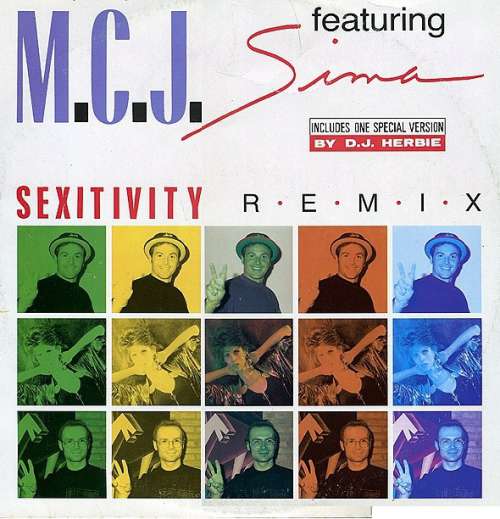 Cover M.C.J. Featuring Sima - Sexitivity (Remixes) (12) Schallplatten Ankauf