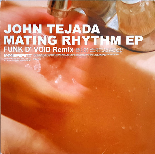 Cover John Tejada - Mating Rhythm EP (12, EP) Schallplatten Ankauf