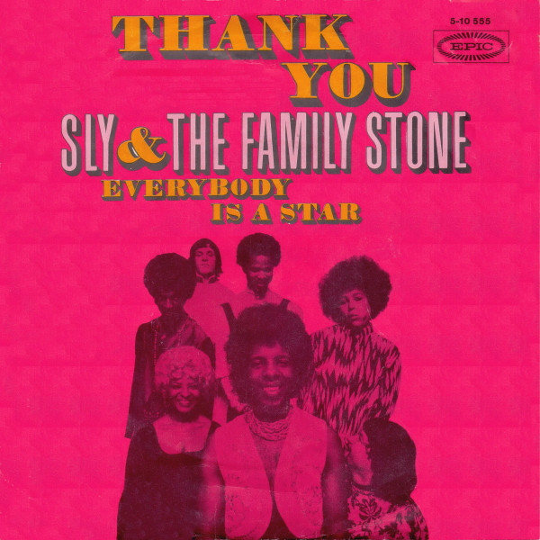 Cover Sly & The Family Stone - Thank You (7, Single) Schallplatten Ankauf