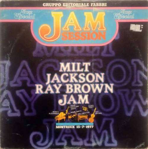 Cover Milt Jackson / Ray Brown - Milt Jackson Ray Brown‎ Jam (LP, Album) Schallplatten Ankauf