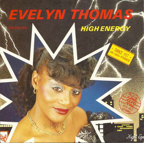 Cover Evelyn Thomas - High Energy (7, Single) Schallplatten Ankauf