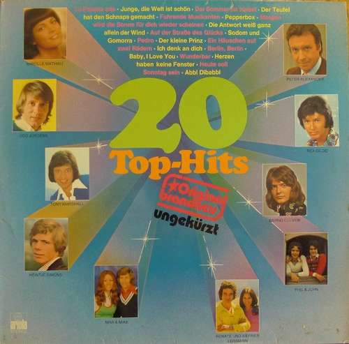 Cover Various - 20 Tophits Original (LP, Comp) Schallplatten Ankauf