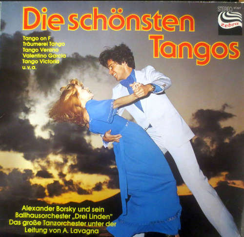 Cover Alexander Borsky Und Sein Ballhausorchester Drei Linden - Die Schönsten Tangos (LP, Comp) Schallplatten Ankauf