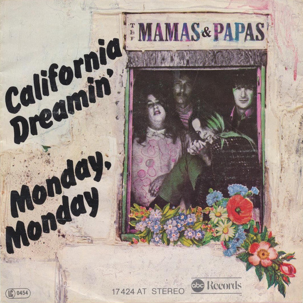 Cover The Mamas & Papas* - California Dreamin' / Monday, Monday (7, Single, RE) Schallplatten Ankauf