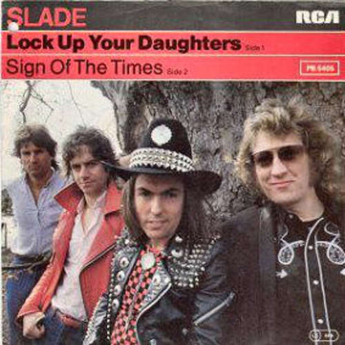 Cover Slade - Lock Up Your Daughters (7) Schallplatten Ankauf