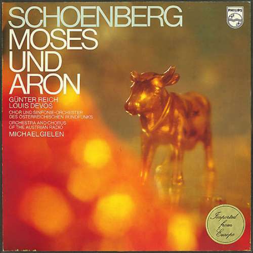 Cover Schoenberg* / Günther Reich, Louis Devos, Michael Gielen, Sinfonie-Orchester Des Österreichischen Rundfunks* - Moses Und Aron (2xLP + Box) Schallplatten Ankauf
