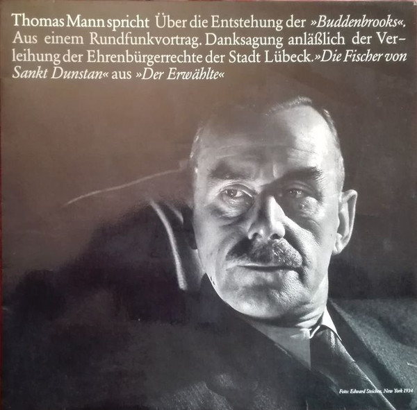 Cover Thomas Mann - Thomas Mann Spricht (LP, Mono) Schallplatten Ankauf