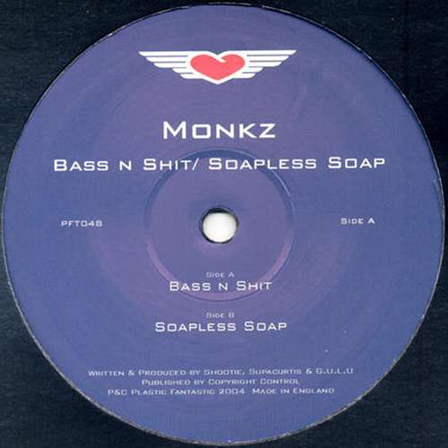 Cover Monkz - Bass N Shit / Soapless Soap (12) Schallplatten Ankauf