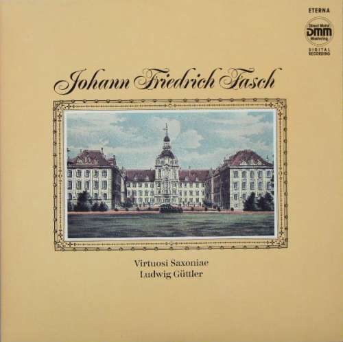 Cover Johann Friedrich Fasch - Virtuosi Saxoniae, Ludwig Güttler - Johann Friedrich Fasch (2xLP, Album, DMM) Schallplatten Ankauf