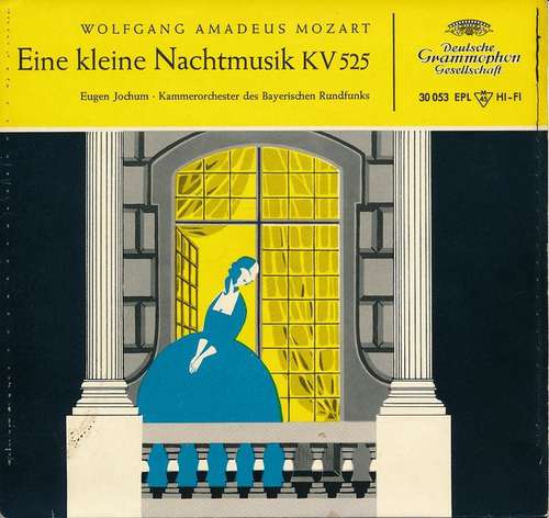 Cover Wolfgang Amadeus Mozart - Eine Kleine Nachtmusik KV 525 (7, EP, Mono) Schallplatten Ankauf