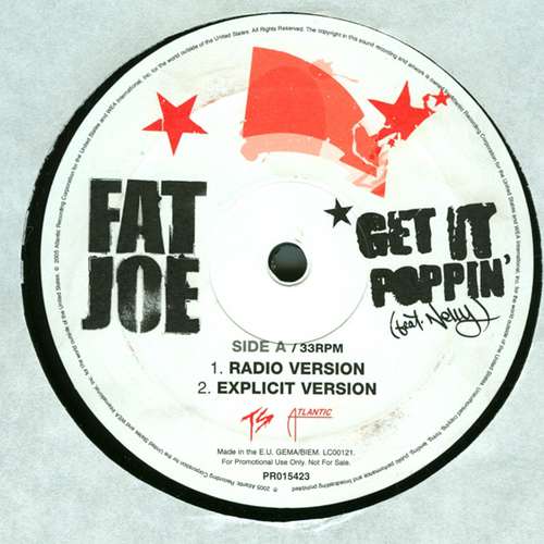 Cover Fat Joe - Get It Poppin' (12, Promo) Schallplatten Ankauf