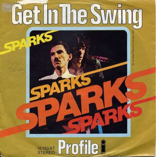 Cover Sparks - Get In The Swing (7, Single) Schallplatten Ankauf