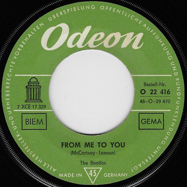 Cover The Beatles - From Me To You (7, Single) Schallplatten Ankauf