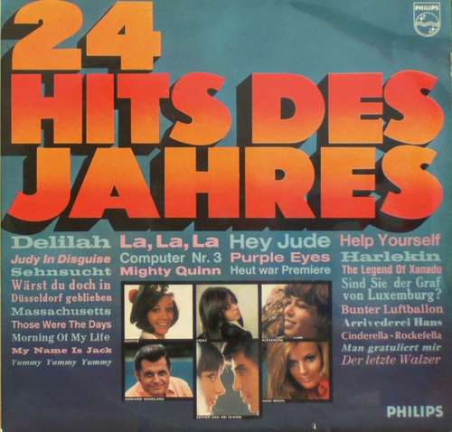 Cover zu Various - 24 Hits Des Jahres (2xLP, Comp) Schallplatten Ankauf
