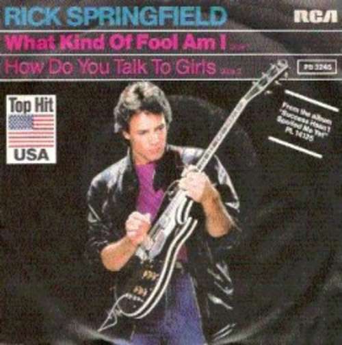 Bild Rick Springfield - What Kind Of Fool Am I (7, Single) Schallplatten Ankauf