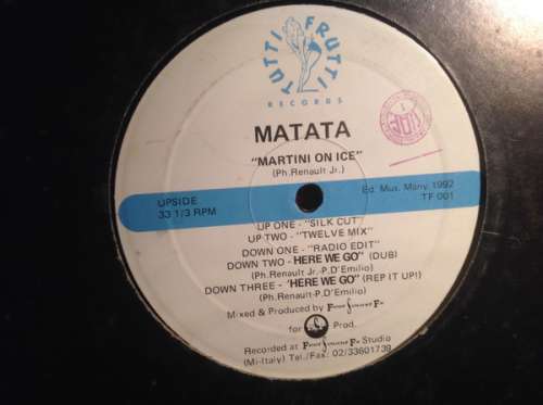 Cover Matata (2) - Martini On Ice (12) Schallplatten Ankauf