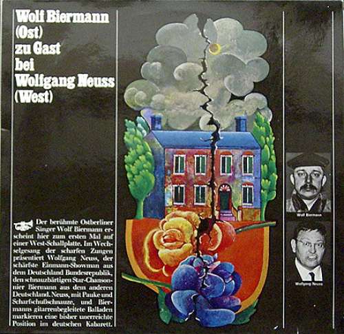 Cover Wolf Biermann - Wolfgang Neuss - Wolf Biermann (Ost) Zu Gast Bei Wolfgang Neuss (West) (LP) Schallplatten Ankauf