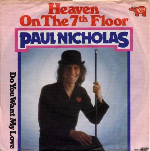 Cover Paul Nicholas - Heaven On The 7th Floor (7, Single) Schallplatten Ankauf
