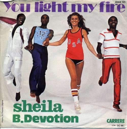 Cover Sheila B. Devotion* - You Light My Fire (7, Single) Schallplatten Ankauf
