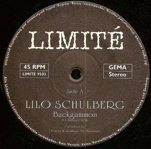 Cover Backgammon / In Any Time Another Story Schallplatten Ankauf