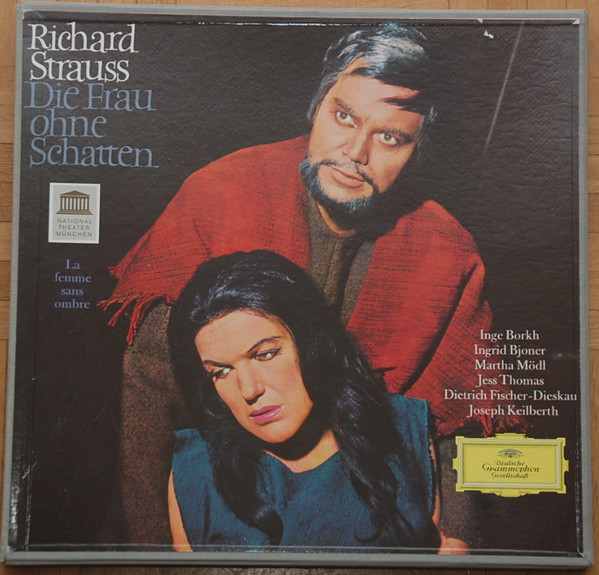 Cover Richard Strauss, Joseph Keilberth - Die Frau Ohne Schatten (4xLP, Aut + Box) Schallplatten Ankauf