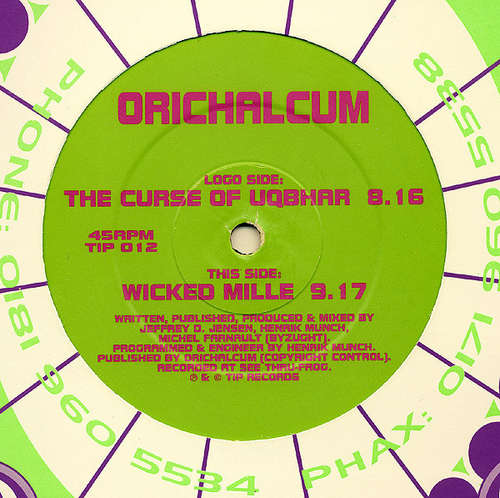 Cover Orichalcum - The Curse Of Uqbhar / Wicked Mille (12) Schallplatten Ankauf