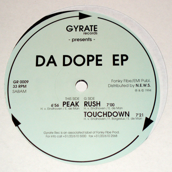 Cover Gyrate (2) - Da Dope EP (12, EP) Schallplatten Ankauf