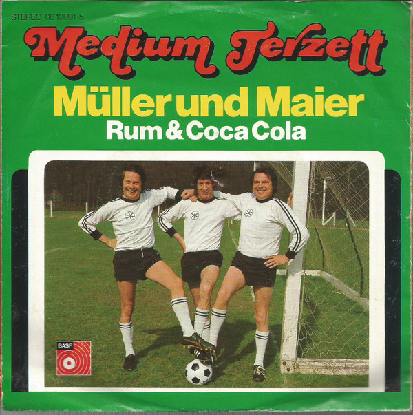 Cover Medium Terzett - Müller Und Maier / Rum & Coca Cola (7, Single) Schallplatten Ankauf